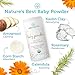 Era Organics Talc-Free Organic Baby Powder - USDA Organic Dusting Powder with Arrowroot, Calendula and Cornstarch for Newborns, Babies or Toddlers - Soothing, Fragrance Free, Made in USA (3oz/85g)