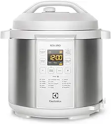 Panela de Pressão Elétrica Electrolux 6L Branca Experience por Rita Lobo (PCC21)