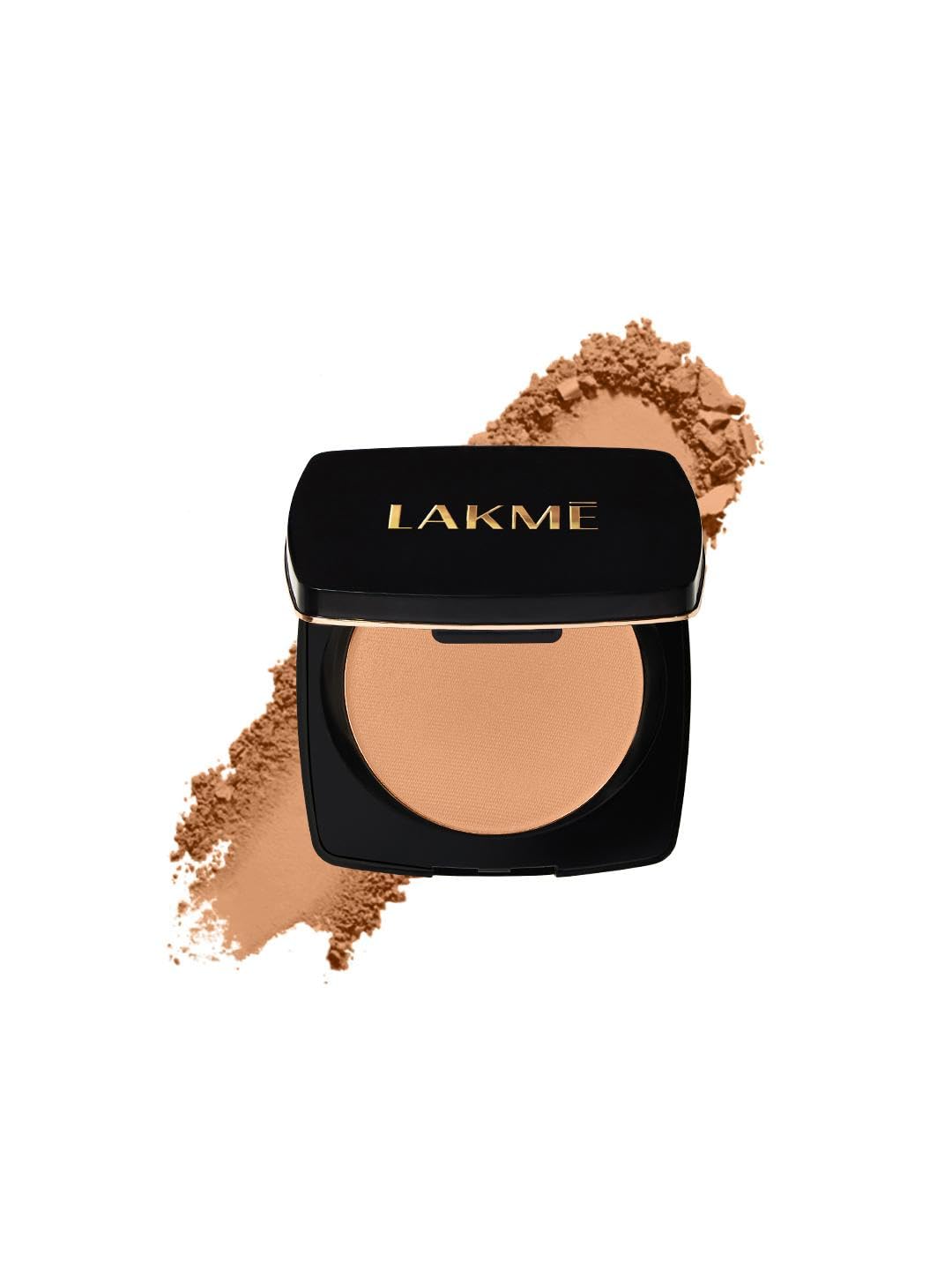 Lakme Forever Matte Compact, Smooth Finish, Lightweight Compact Powder That Lasts for 12 HrsFor A Natural Even Toned Look, Marble, 9g