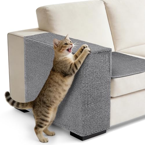 Cat Scratcher Couch Protector - Couch Corner & Armrest...