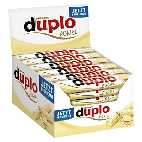 Ferrero duplo White - Schmeckt knusperleicht Cover