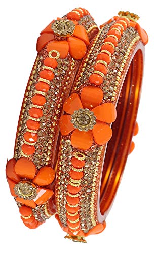 Image of NMII Viral Multi Colour Glass Bangles with Golden Ghungroo Charms & Stone Work For Women & Girls | Fancy Designer Glass Bangle | Traditional Chudi | Kanch Ki Churi | Stylish Ghungroo Bangle For Women