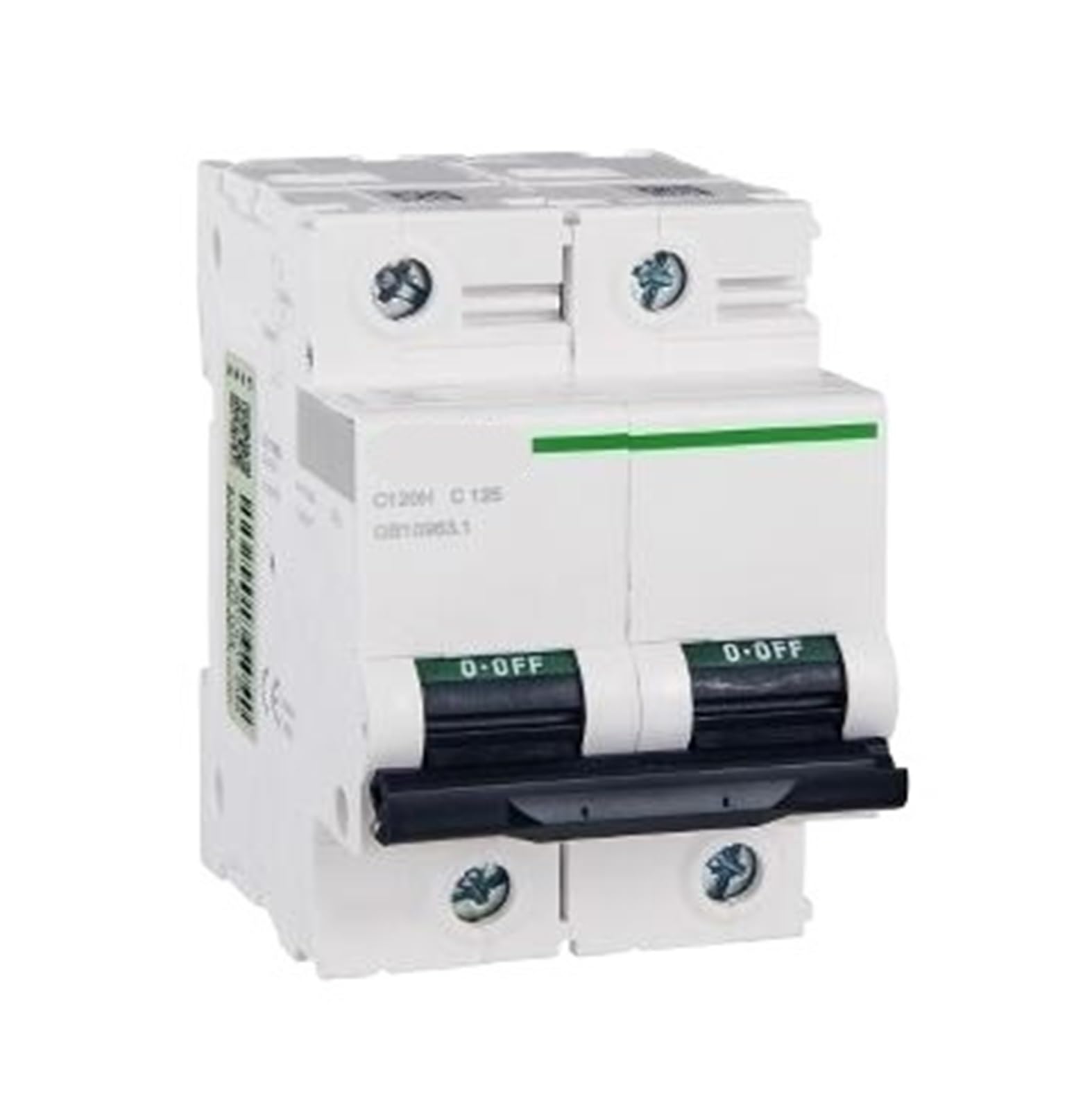 TYEXCZARF C120 miniature circuit breaker 2P | 125A | C | 10KA A9N19825 C120H 2P C 125A