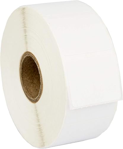 HOUSELABELS Etiquetas minoristas de 1.25 x 1 pulgada en núcleo de 1 pulgada compatibles con impresoras Zebra y Rollo, 18 rollos1,380 etiquetas por