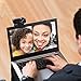 immagine 5usogood Webcam Full HD 1080P Fuoco Manuale Videocamera, PC Portatile Computer Desktop Webcam con Microfono per Video Chat e Registrazione