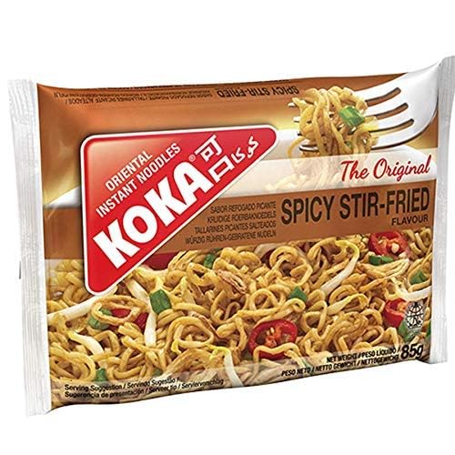 Image of KOKA Instant Noodles - Stir-Fried Flavour (85 gm x Pack of 5) inch(HALAL Certified) inch