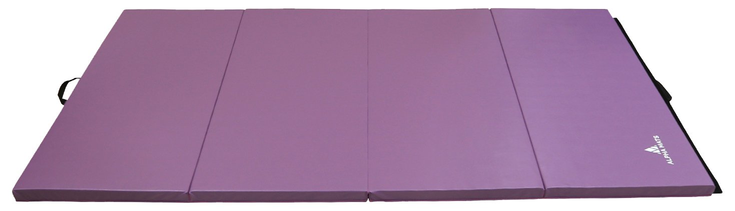 Folding Gymnastics and Exercise Mat, PU Material & EPE Foam, Perfect for Aerobics, Yoga, Martial Arts