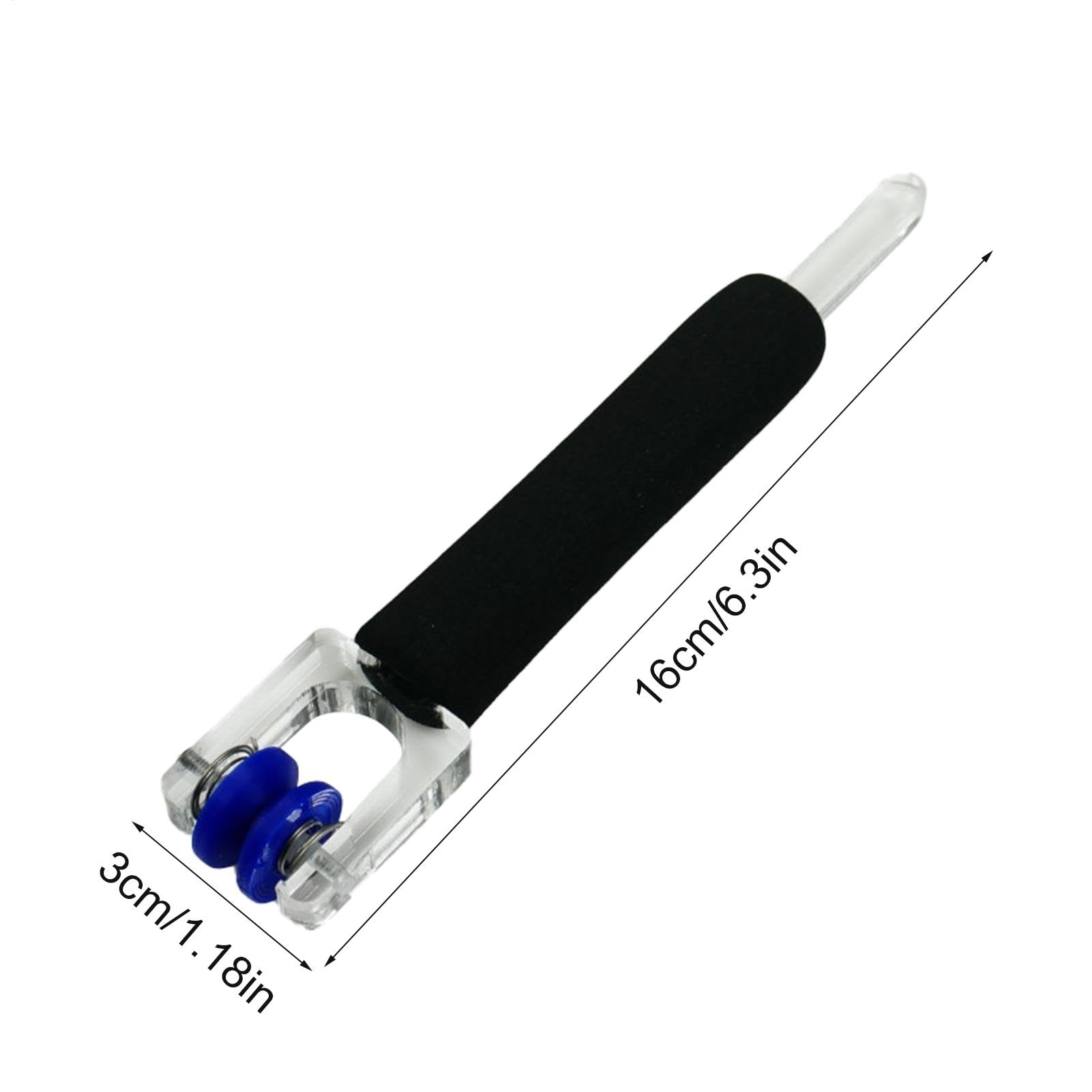 Copper Foiling Tool 16x3cm Foil Crimper Hand Foiler Portable Foil Burnisher Crimper Small Glass Foil Polisher For Home And Industry Use