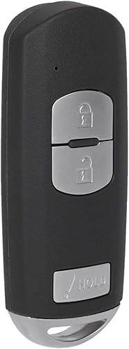 ANGLEWIDE Llavero de coche sin llave de repuesto para Mazda CX-3 18-19 para Mazda CX-3 18-19 para Mazda CX-5 18-19 para Mazda CX-9 (FCC WAZSKE13D02)