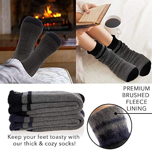 DG Hill (2pk or 4pk) Thermal Socks for Males and Ladies, Heated Winter Boot Socks, Insulated for Chilly Climate 5 510IkQ0V zL. AC