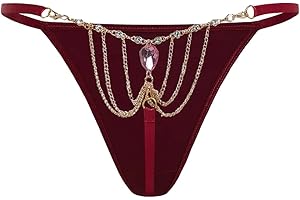 Women's Rhinestone Thong: Shimmering Elegance