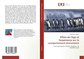 Paperback Effets de l'Âge Et l'Expérience Sur Le Comportement Alimentaire [French] Book