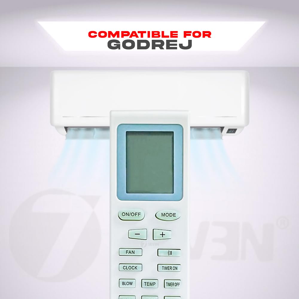 Review 7Seven® Compatible With Godrej Ac Remote Control Model 18A 6 Review 7Seven® Compatible With Godrej Ac Remote Control Model 18A