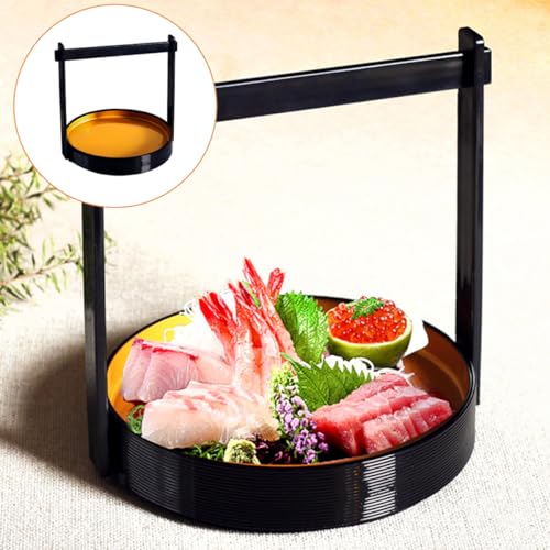 Plato pequeño japonés para sushi de plástico miniatura 5