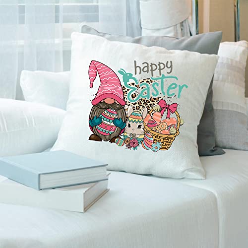 Easter Iron On Decals Gnome Iron On Patches 4 Pcs Rabbit Heat Transfer Vinyl Stickers Happy Easter Diy Appliques Craft For Clothing T-Shirt Jacket Bag Decor #TOP4
