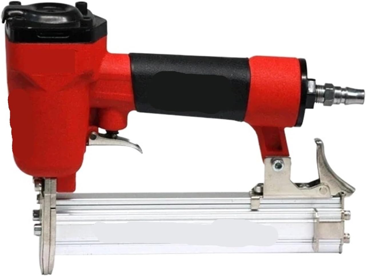 Pneumatic Nail Gun, Pneumatic Finish Nailer and Stapler Ergonomic and Lightweight Staple Gun for Wood, Upholstery for Floor, Truss, and Roof