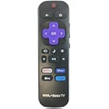 Ceybo OEM Replacement Remote Control for All Onn Roku Smart TVs Includes Netflix, Disney+, Apple TV, Prime Video Shortcuts