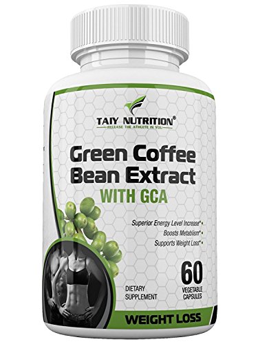 Taiy Nutrition All Natural Green Coffee Bean Extract 800Mg Appetite Suppressant Metabolism Boost Weight Loss