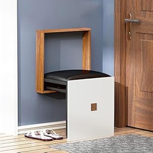 Generisch A-1 Klappbarer Wandhocker mit Polster