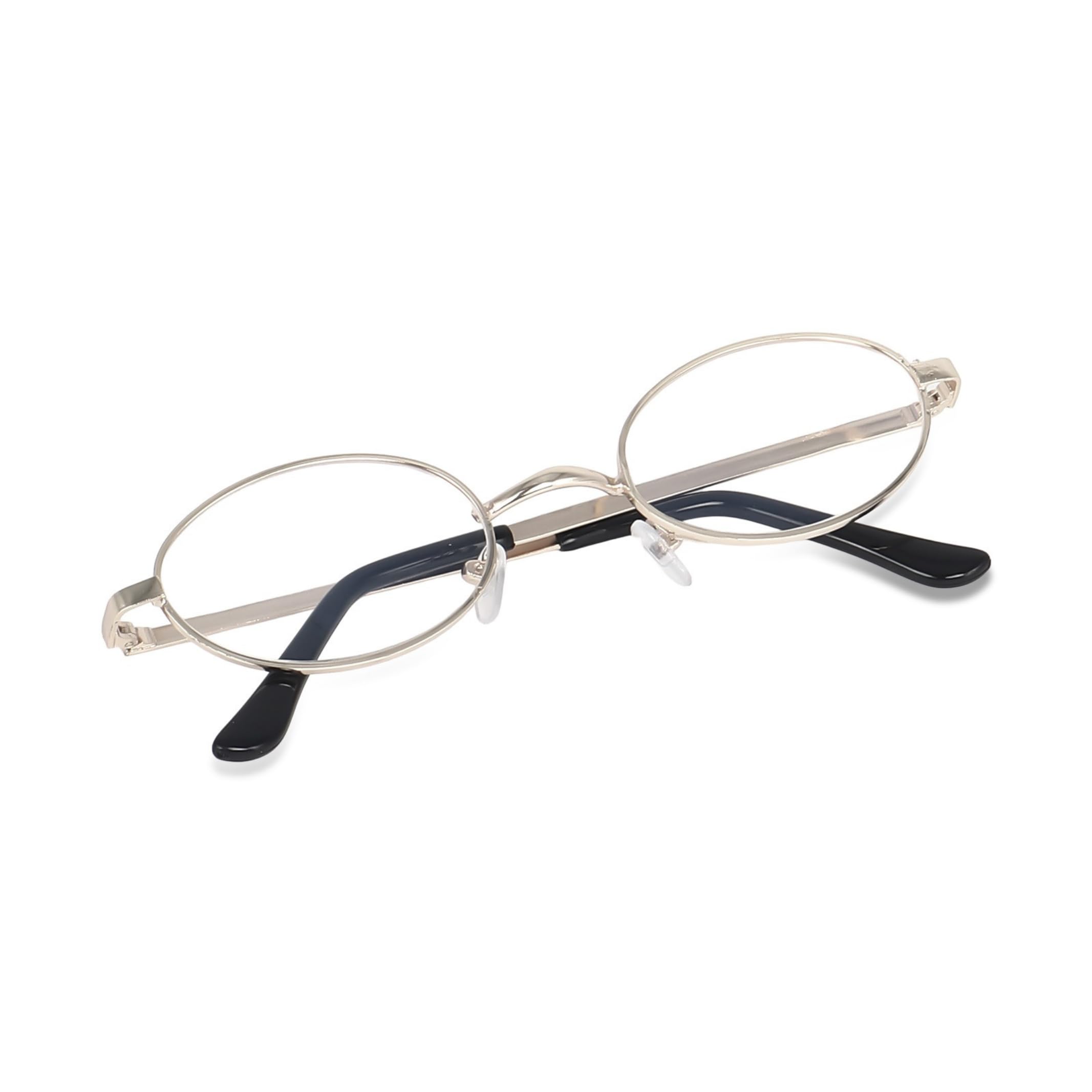 Oval Shape Women's Sunglasses Lightweight Frames Provide Uv Protection,Small Metal Frames Making Them Ideal For Everyday Wear.,Non-Polarized-image-1