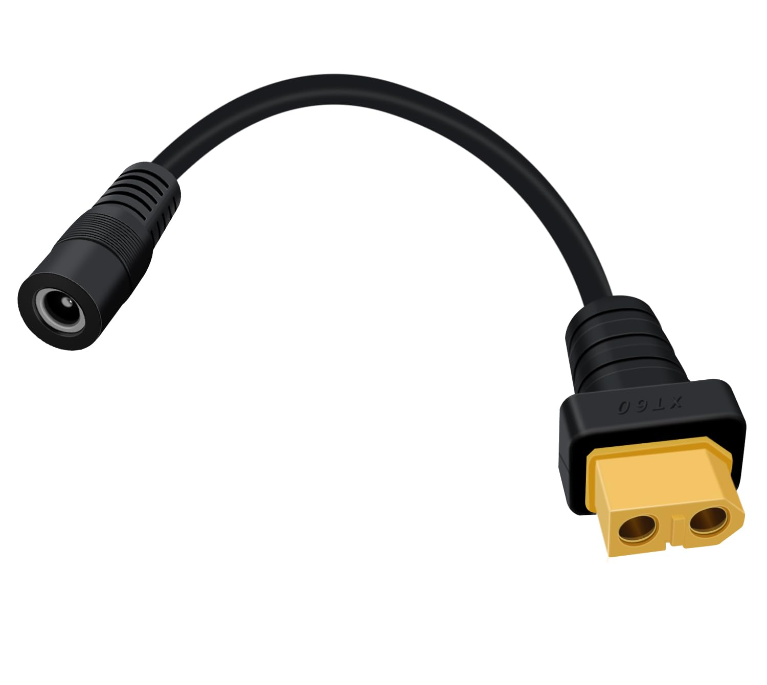 2 Adattatori XT60 To DC5521 - Convertitore Maschio/Femmina Per Drone E Saldatore - Foto 2