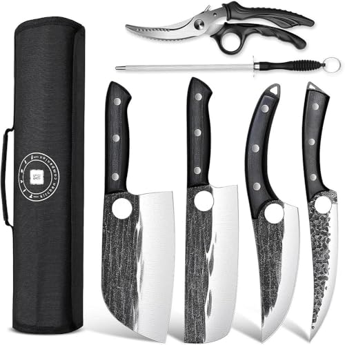 TIVOLI 7-Pc Butcher Knife Set