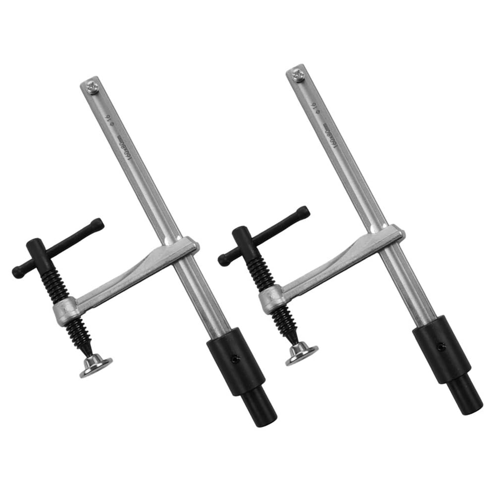 Udsknv[Ksl As Shown Woodworking For Holding Down& Welding Bench Clamps 160Mm- 2 Pieces Featuring 16 Holes