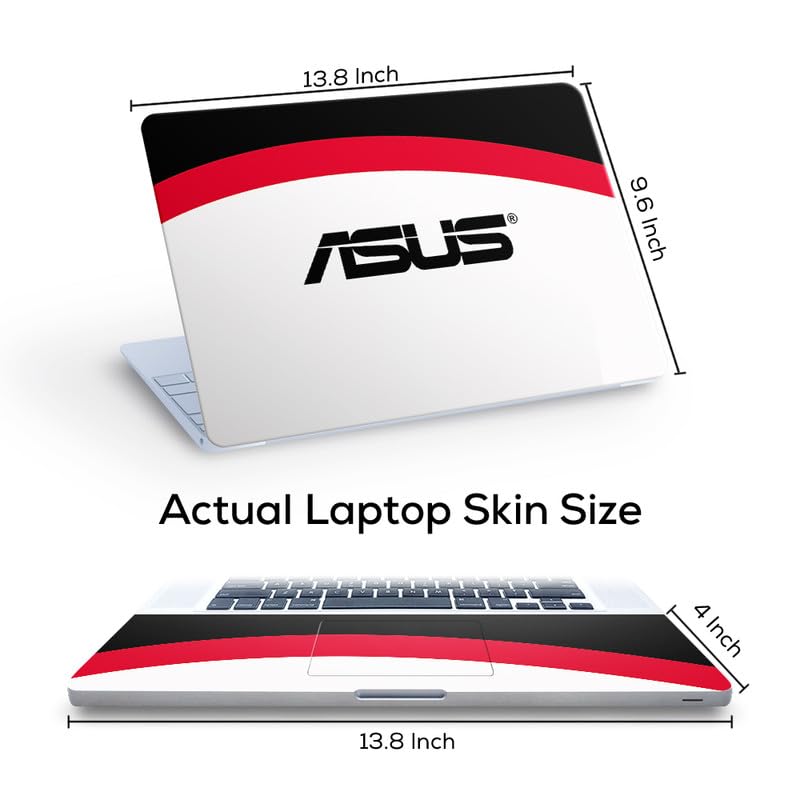 Image of Galaxsia Designer Pattern D2 Full Vinyl Laptop Skin /Sticker /Cover for 14 Inches Laptops Laminated-Removable-HD Quality Compatible for Hp-Dell-Sony-Lenovo-Asus etc.(13.8x9.6 Inches)