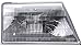 TYC 20-5225-00-9 Ford Ranger CAPA Certified Replacement Right Head Lamp