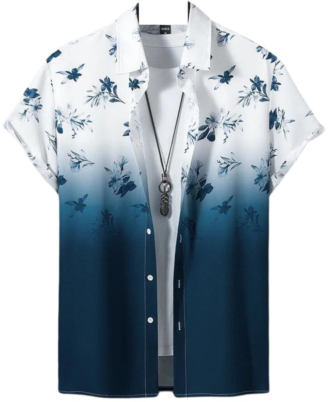 TIMOERA Shirt for Man | Casual Shirts for Men | Shirt Men | Shirts for Men Stylish | Mens Casual Shirt | Beach Outfits for Men | Printed Shirts for Men Stylish