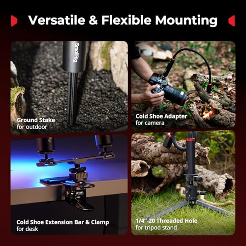 SmallRig 2-Pack RM 03 Macro Photography LED Bendy Light, 5 Colors - image 7