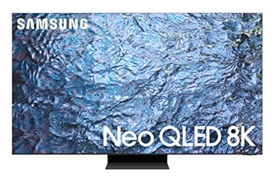 SAMSUNG 85-Inch Class Neo QLED 8K QN900C Series Mini LED Quantum HDR Smart TV with Infinity Screen, Dolby Atmos, Object Tracking Sound Pro, Alexa Built-in (QN85QN900C, 2023 Model),Titan Black
