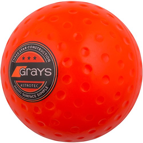 GRAYS Astrotec Orange, Palla Hockey Erba Livello