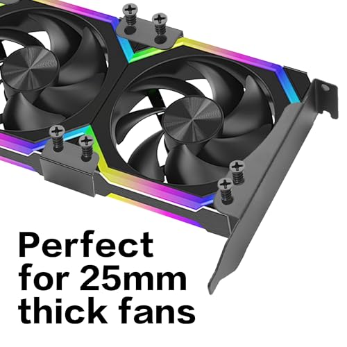 Soporte con doble ventilador para ranura PCI miniatura 3
