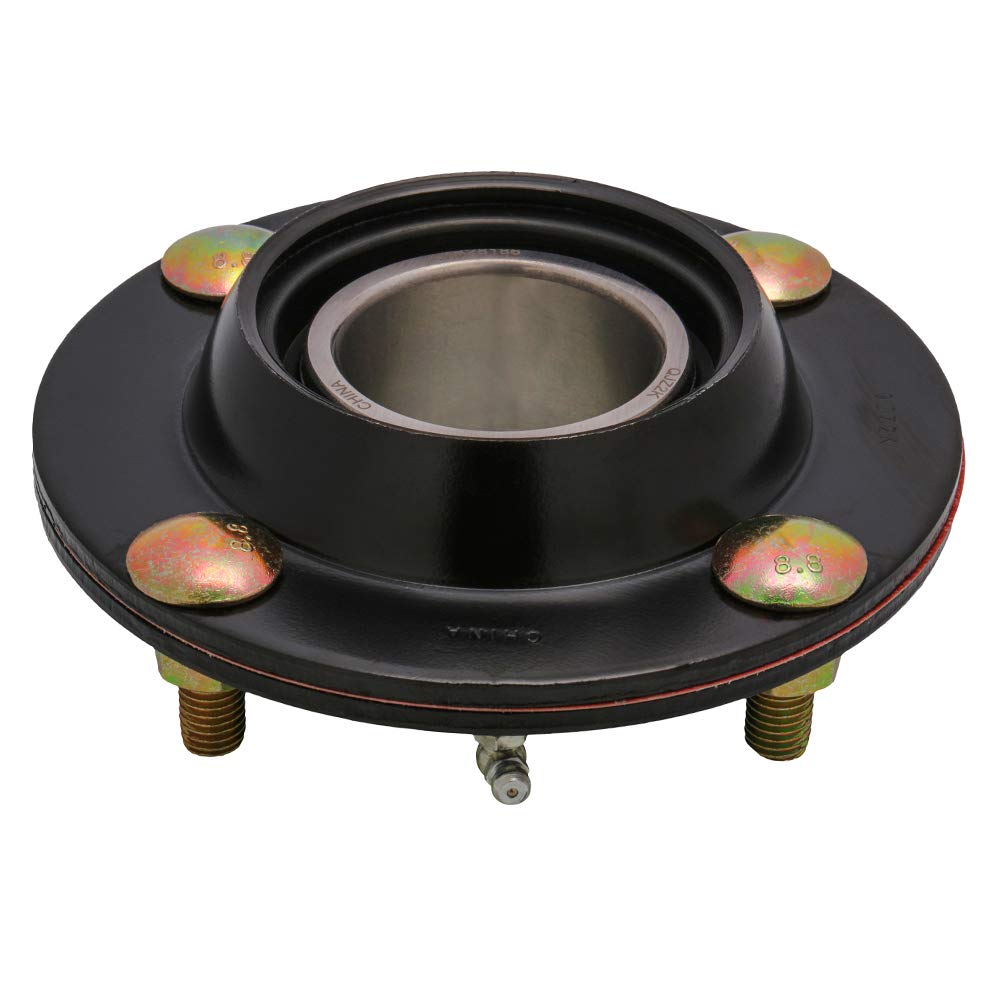 [1-Pack] AA28186 Disc Harrow Bearing with Housing Full Assembly Kit, 2-3/16'' Round Bore Bearing. [Fits: AA30942, Great Plains 822-207C, Kent FC2286]