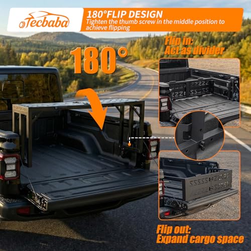 Tecbaba Tailgate Extender for 2020-2026 Jeep Gladiator JT Accessories by Tecbaba - Used condition - Image 2