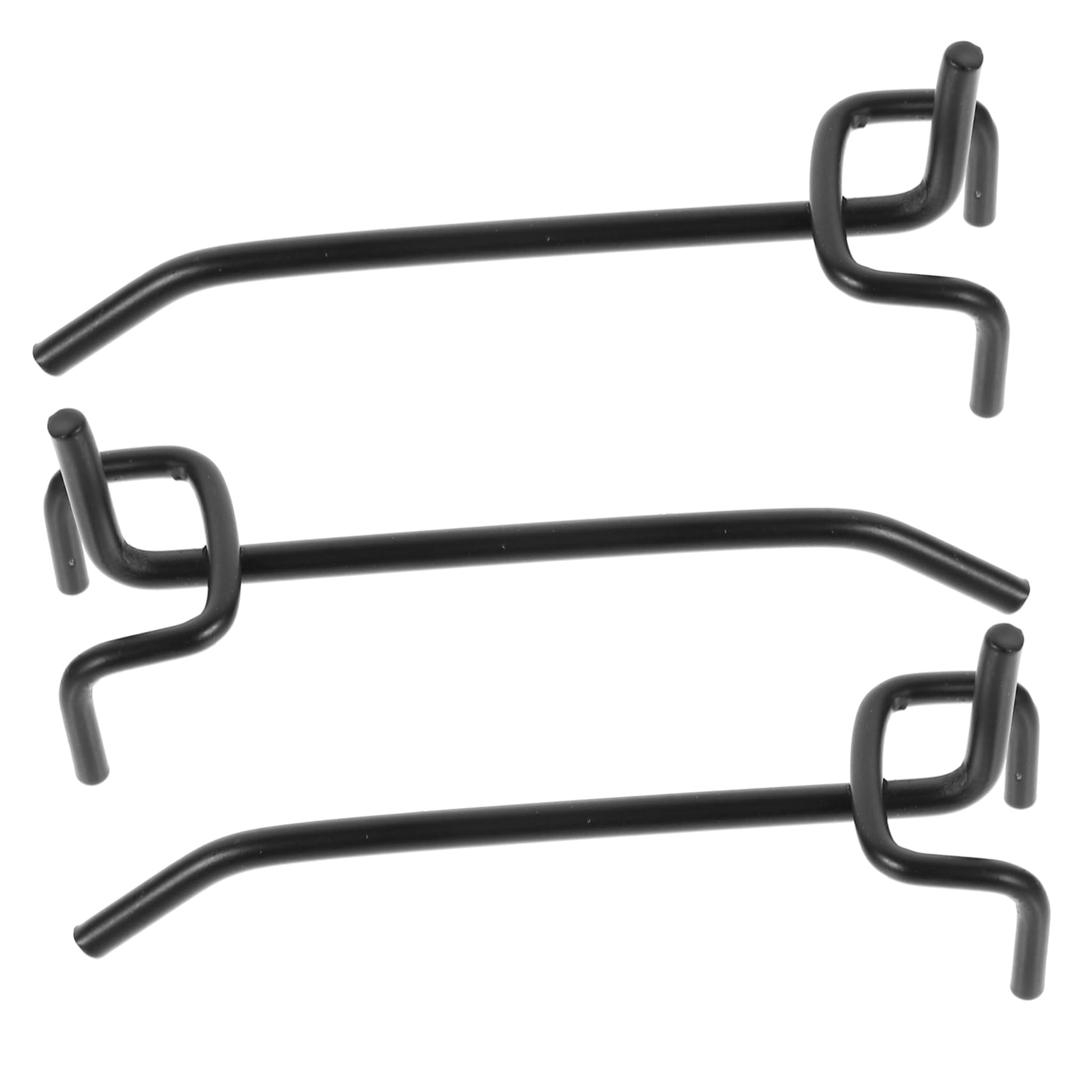 Unomor Pegboard Accessories Set 3 Pieces Metal Hooks Space Saver for Home Kitchen Tool Storage