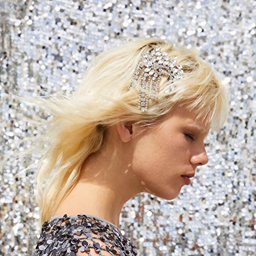 Image of Young & Forever Gift Special Fashion Celestial Stars Flower Butterfly Gold Plated Crystal Barrette Hair Clip /Pin Hair Accessories for women