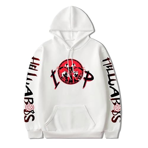 Cuello Redondo Sudadera - Helluva Boss Gráfico Impreso Sudadera Hombres/Mujeres Suéter Manga Larga Holgada Moda Pull-Over Cover
