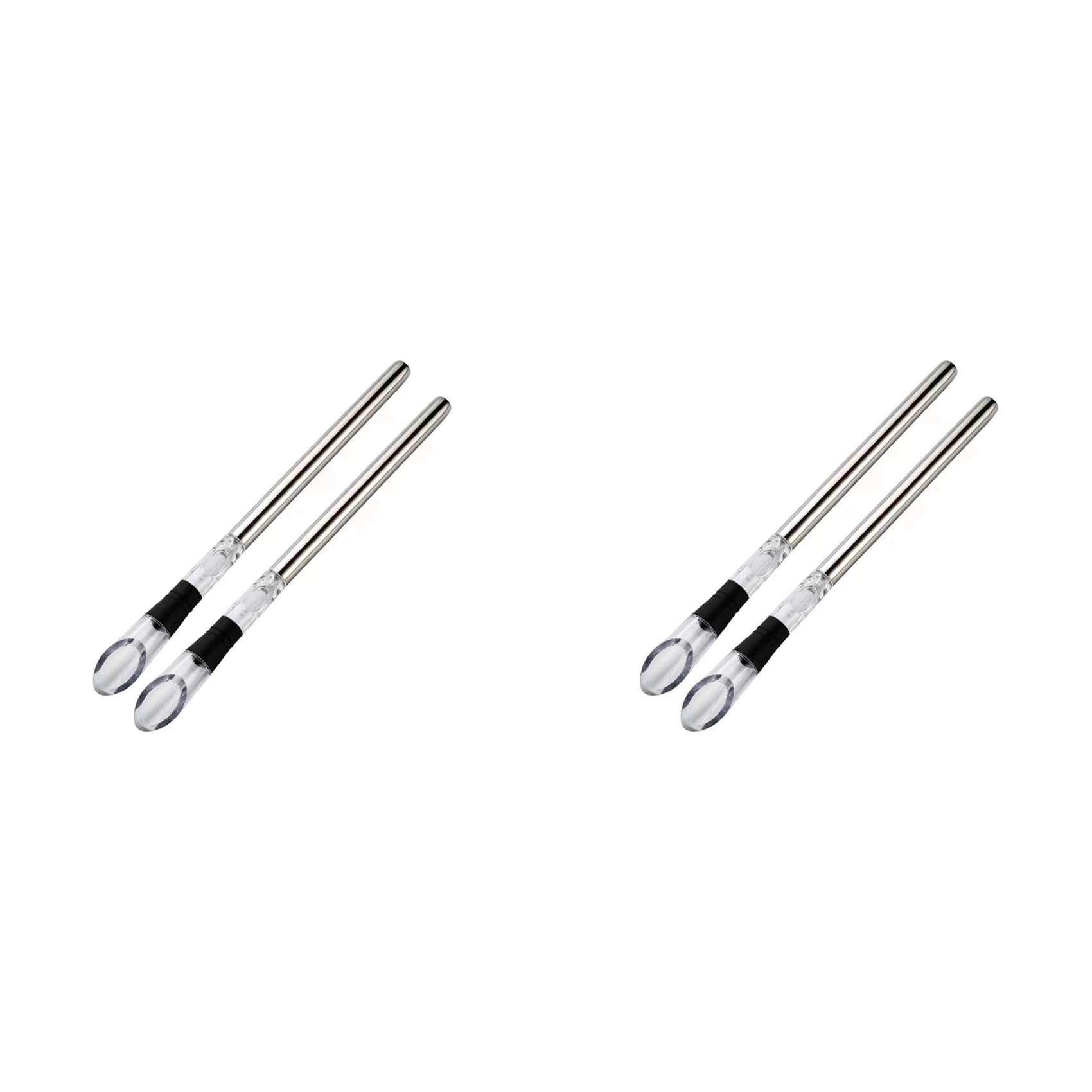 Hndhbfgrt 4PCS Wine Cooler Wine Bottle Chiller Stainless Steel Wine Chiller Stick Wine Decanter with Wine Aerator