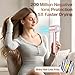 Hair Dryer, High-Speed Ionic Low Noise Blow Dryer with Brushless Motor for Fast Drying, Thermo-Control Quiet Compact Hair Blow Dryer, Hairdryer with 1 Nozzle Attachments for Home Salon Travel