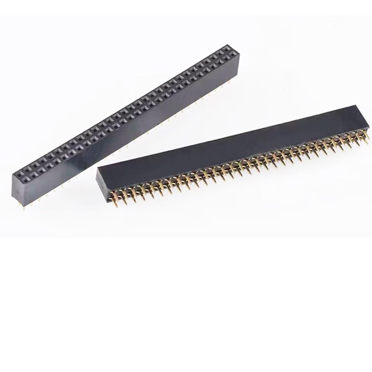 Amazon.co.jp: 2.54mm 2 x 30ピン メスソケットピンヘッダー 30P