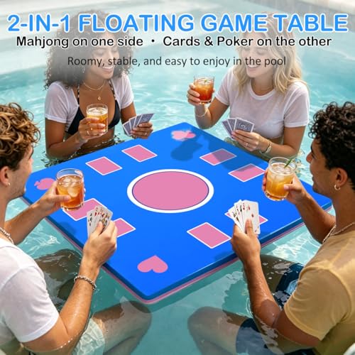 Mesa Flotante de Mahjong 32x32'' para Piscina 2-en-1 miniatura 5