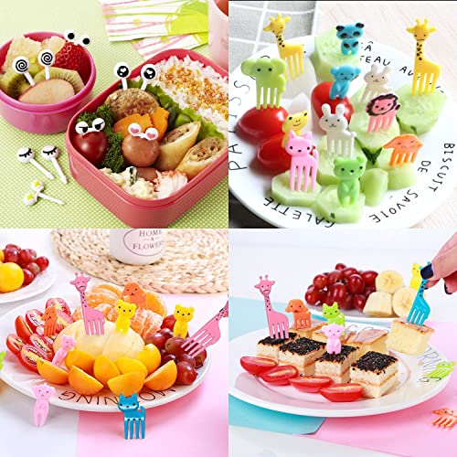 60 Pezzi Forchette Frutta Bambini Stuzzicadenti