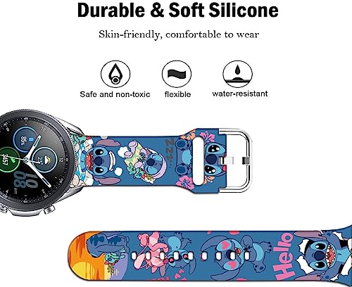 Leotop Stitch Holiday Pink Coppia di cinturini