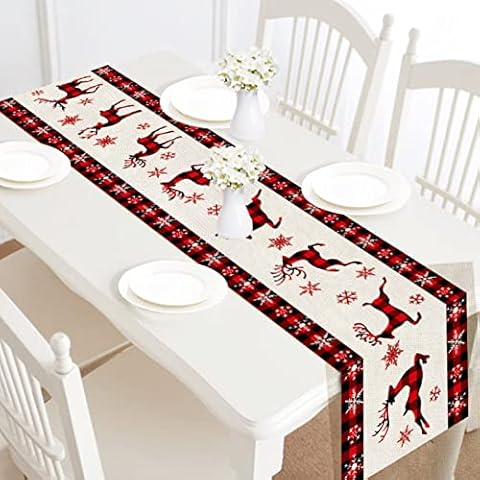 BHGT Chemin de Table Noël 30x182cm Cover