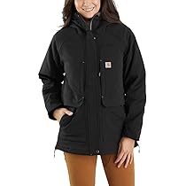 Carhartt Super Dux Relaxed Fit Insulated Tradizional Coat, Nero, M Donna