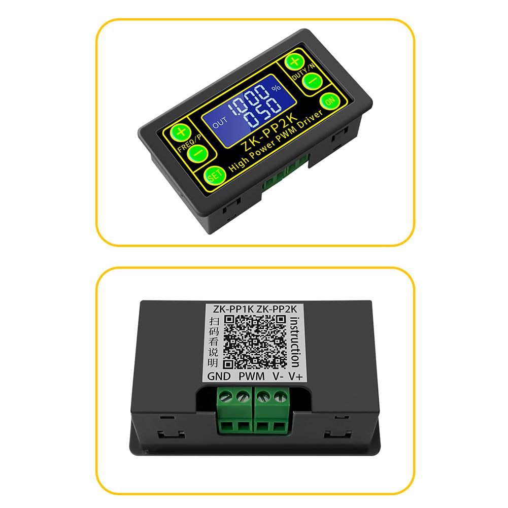 ZYWUOY ZK-PP2K Hochleistungs-PWM-Dimmregler für PWM Pulse Dual-Mode-Motor-Generator-Antriebsregler