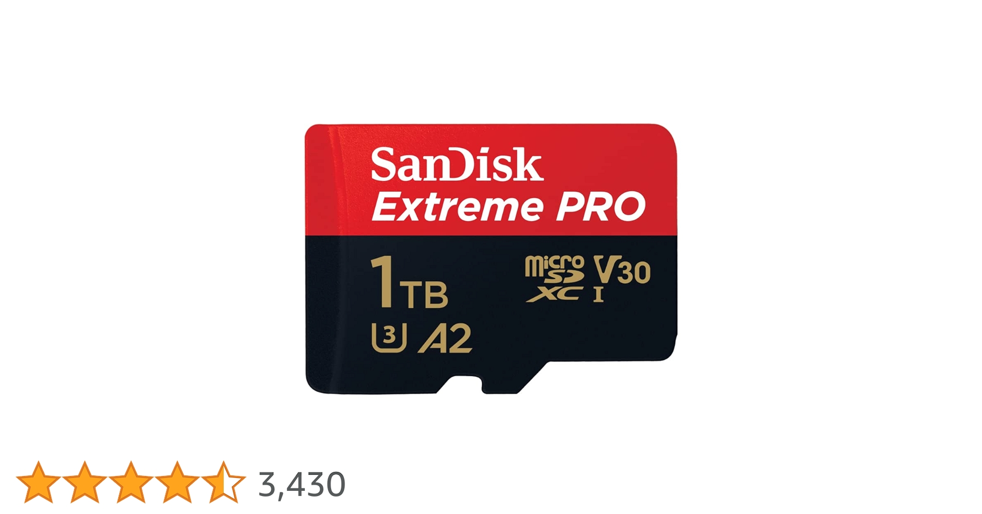 Amazon | SanDisk microSDXC UHS-I Card 1TB Extreme PRO Ultra