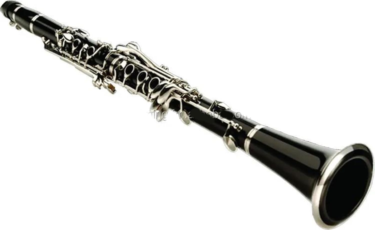 Ebony body clarinet silver plated key Bb tune Clarinet